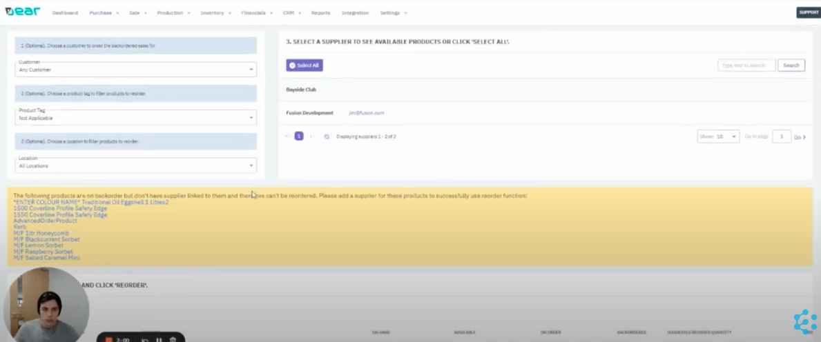 How To Manage Sales Backorders in DEAR Systems | BlueHub
